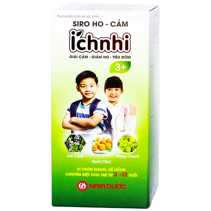 Siro ho cảm Ích Nhi 3+ 1