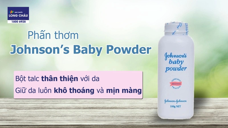 Phấn rôm thơm Johnson’s Baby Powder