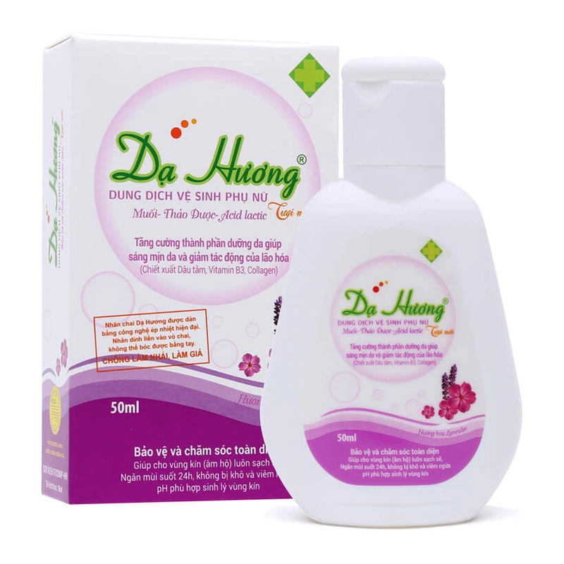 Dung dịch vệ sinh Dạ Hương lavender chai 50ml