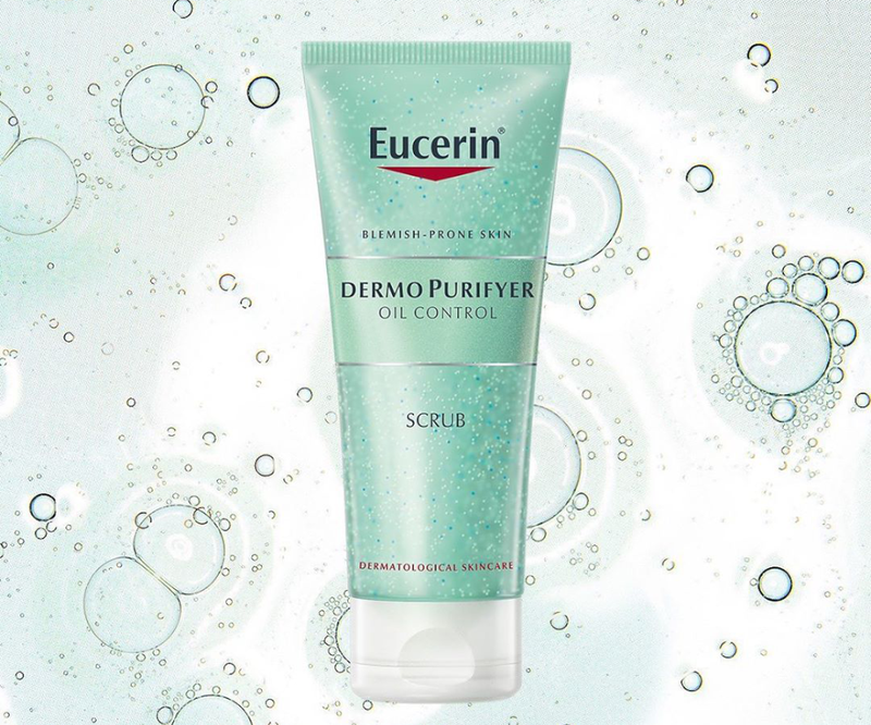 Gel tẩy tế bào chết có hạt Eucerin Dermo Purifyer Scrub 100ml 1