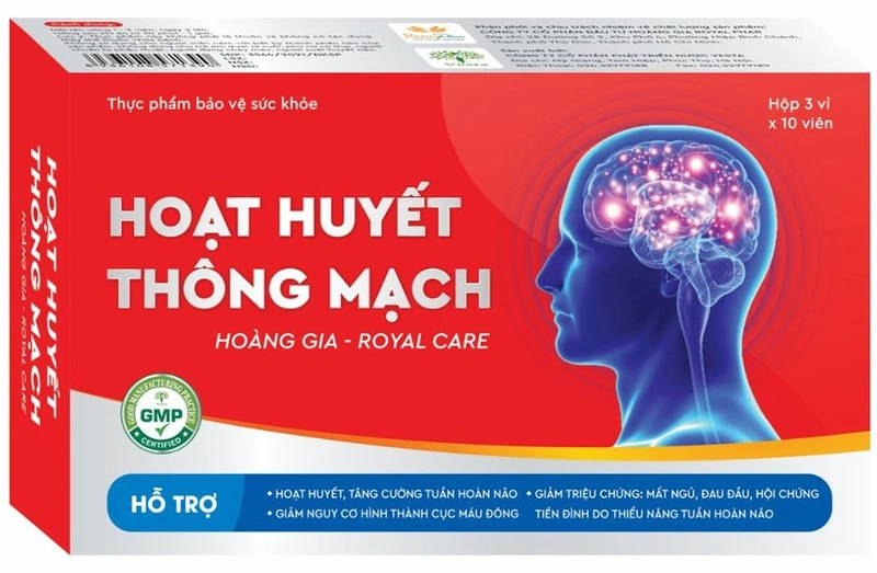 Hoạt Huyết Thông Mạch Hoàng Gia Royal Care 1