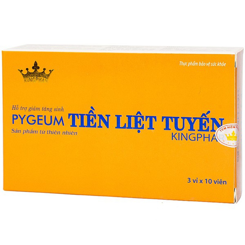 ​Viên Tiền Liệt Tuyến Pygeum Kingphar 30 Viên