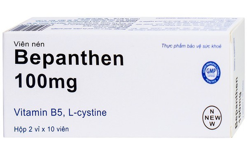 Viên uống Bepanthen 100mg giảm rụng tóc, giúp tóc móng chắc khỏe 1