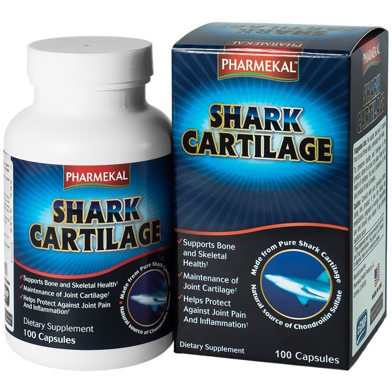 Viên uống giảm đau, tái tạo sụn khớp Shark Cartilage Pharmekal 100 viên 1