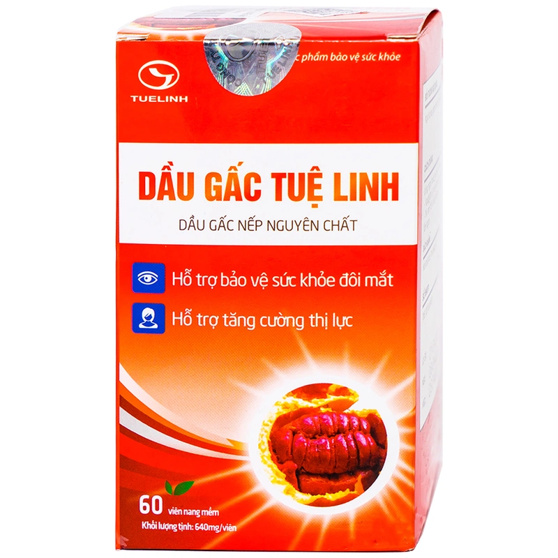 Dầu gấc Tuệ Linh 60 viên 1